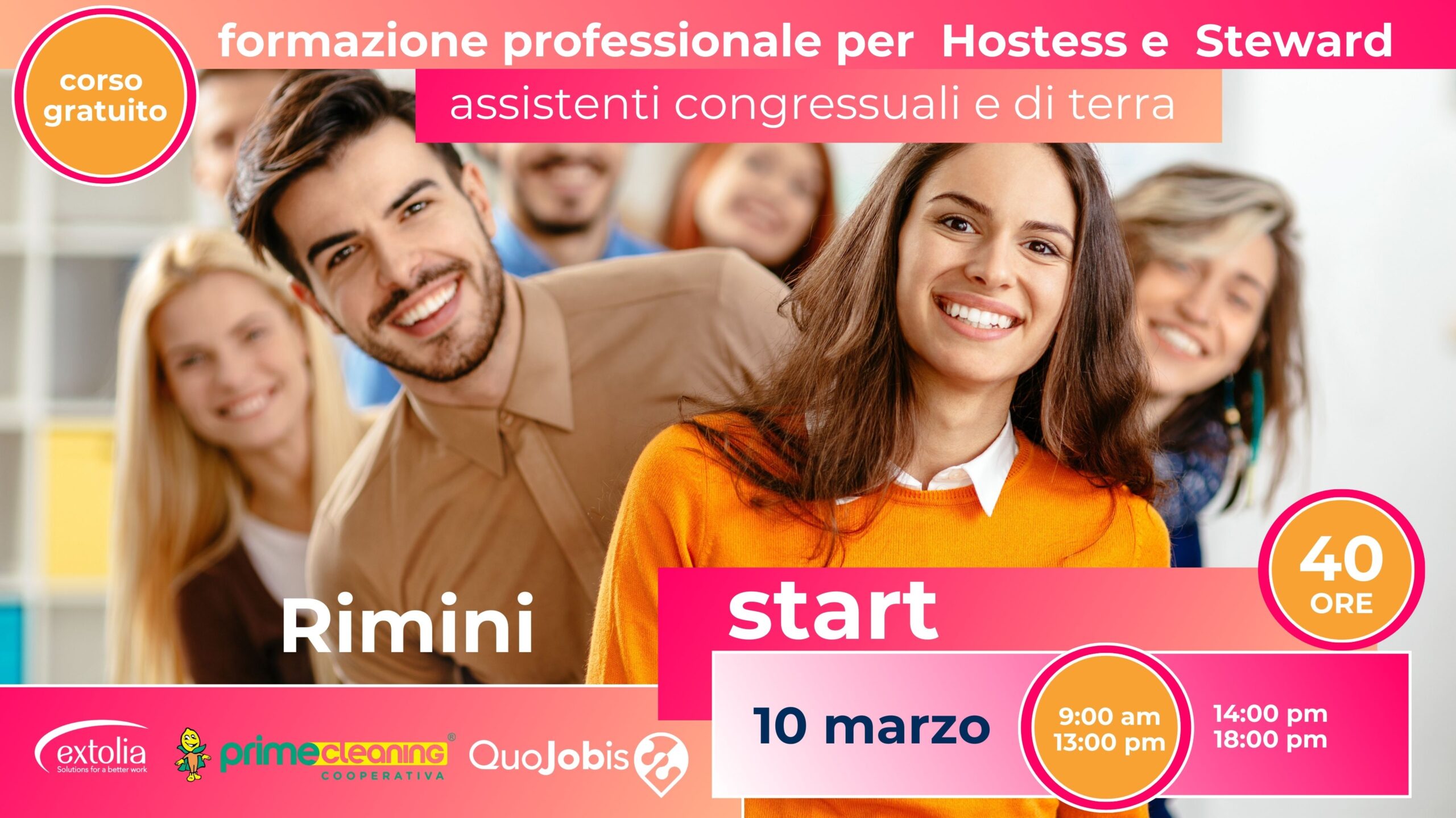 corso di formazione per hostess e steward